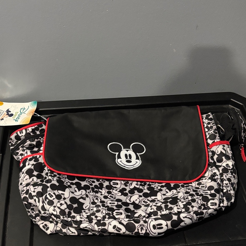 Disney Mickey Mouse Black and White Bag